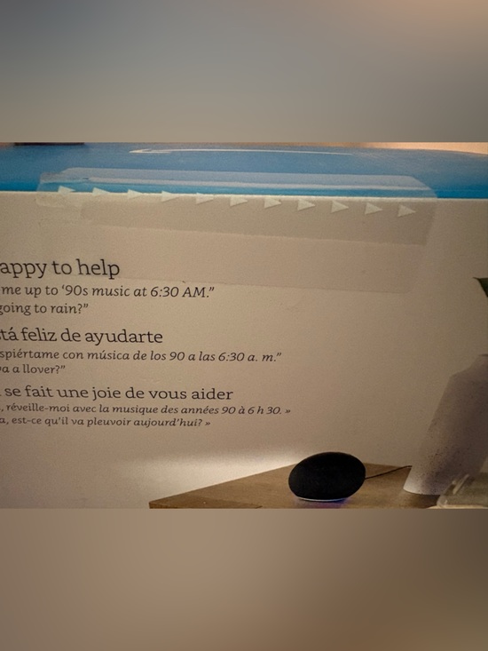 Amazon Echo Dot Smart Speaker + Alexa Model ~5th Gen Brand New Sealed - Picture 6 of 7